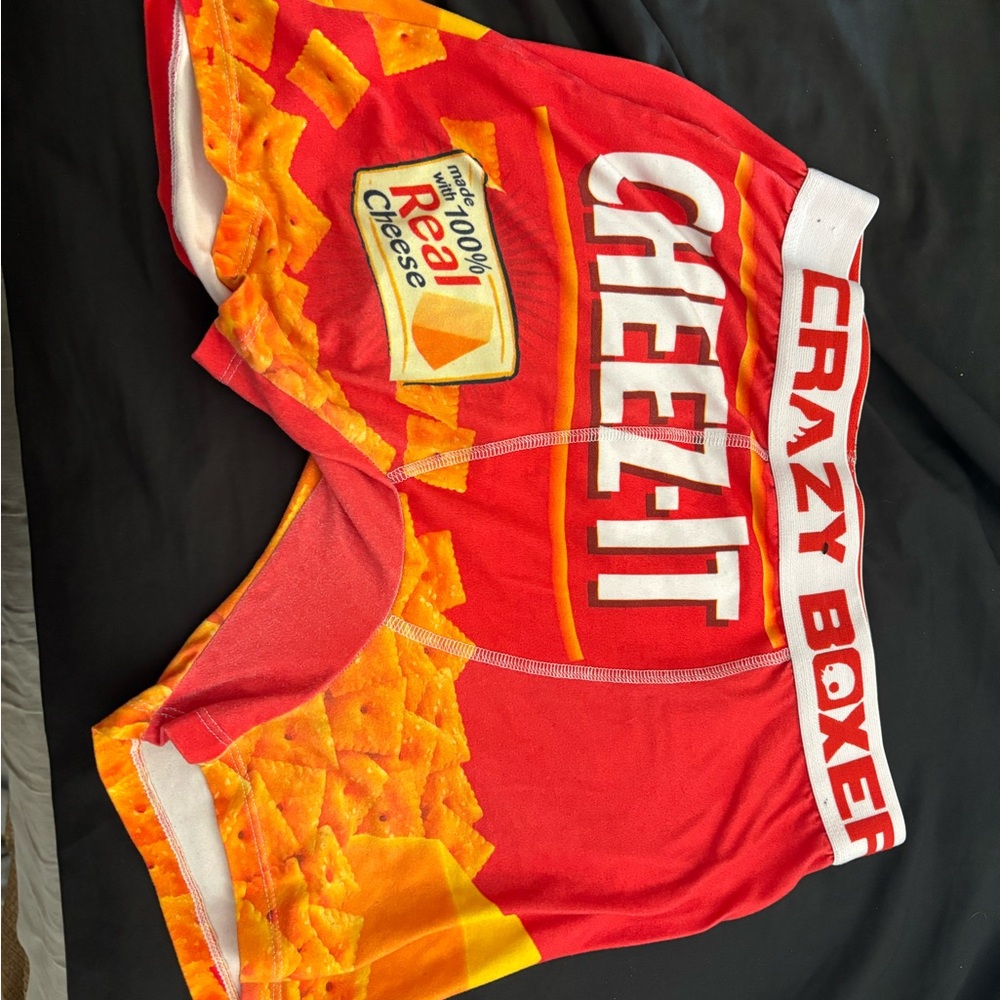 Crazy Boxer Cheez-It Red Boxer Briefs